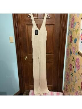 NWT Crocheted jumpsuit
